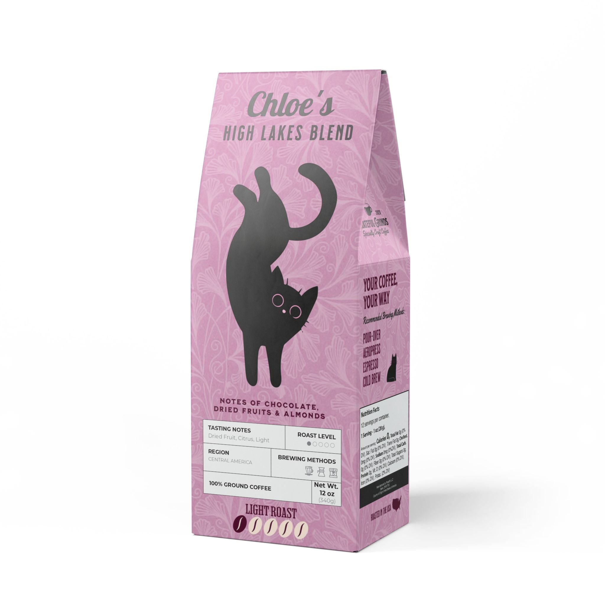 High Lakes Coffee Blend For The Cat Lover (Light Roast)