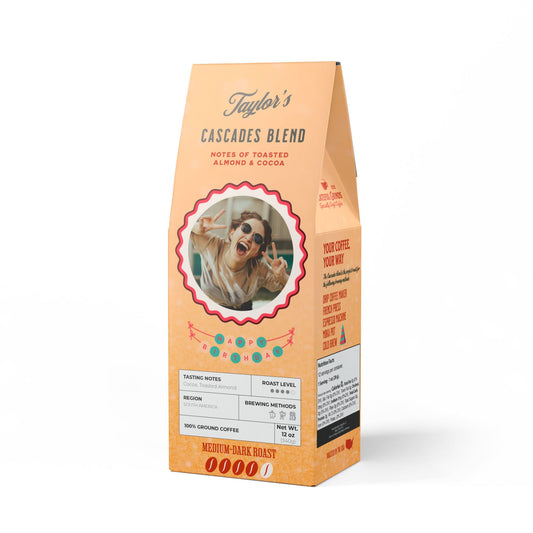 Custom Photo Birthday Cascades Coffee Blend (Medium-Dark Roast)