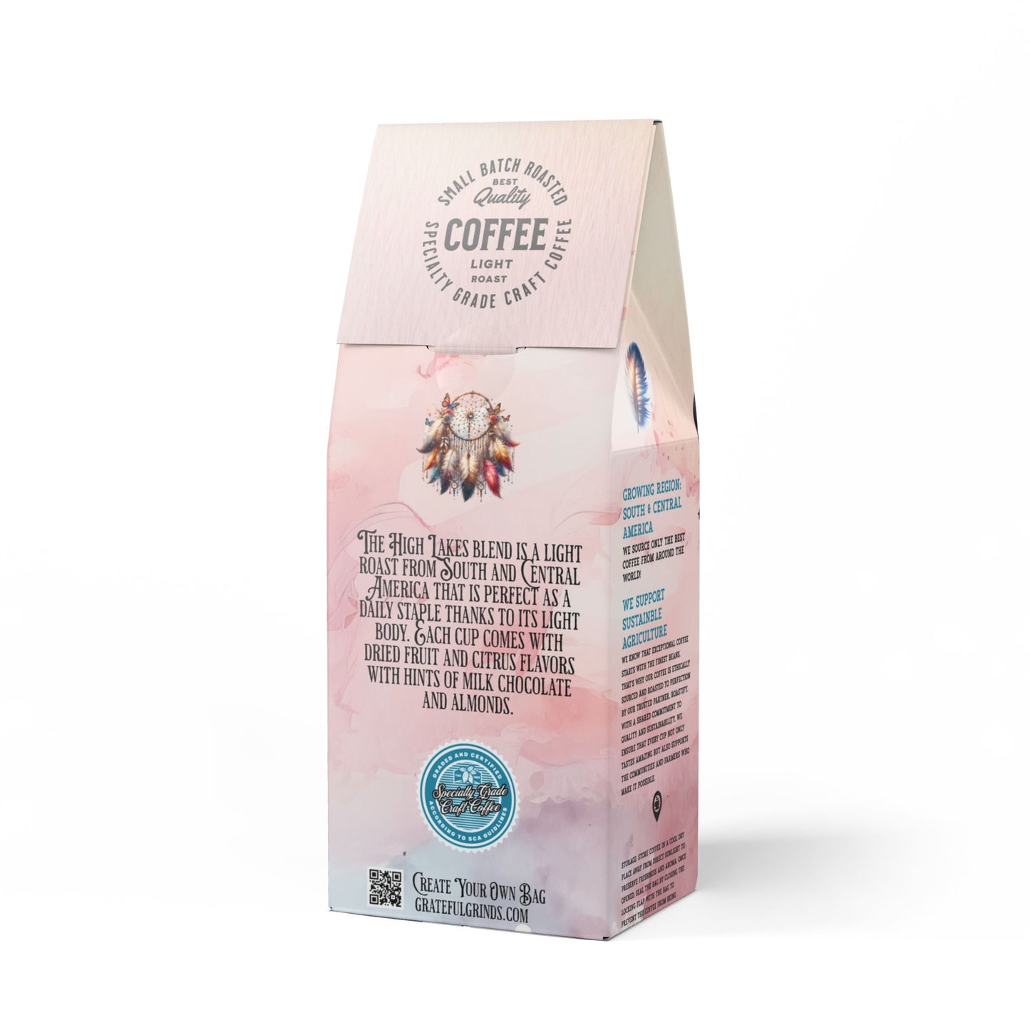 Signature High Lakes Coffee Blend Bull Skull Design (Light Roast)