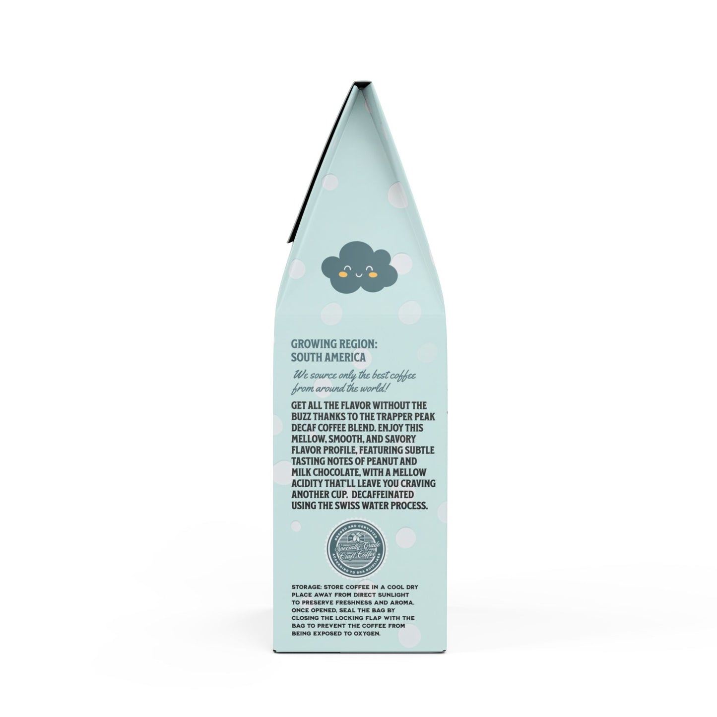 Trapper Peak Decaf Coffee Blend For The New Mom (Medium Roast)