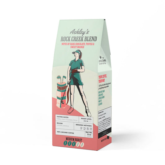 Personalized Rock Creek Coffee Blend For The Golfer (Medium Roast)