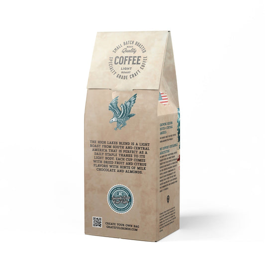 Signature High Lakes Coffee Blend Patriotic Design (Light Roast)
