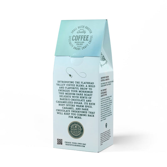Flathead Valley Coffee Blend Fishing Design (Medium-Dark Roast)