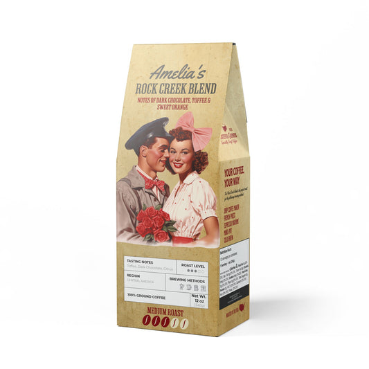 Personalized Rock Creek Coffee Blend For The Romantic (Medium Roast)