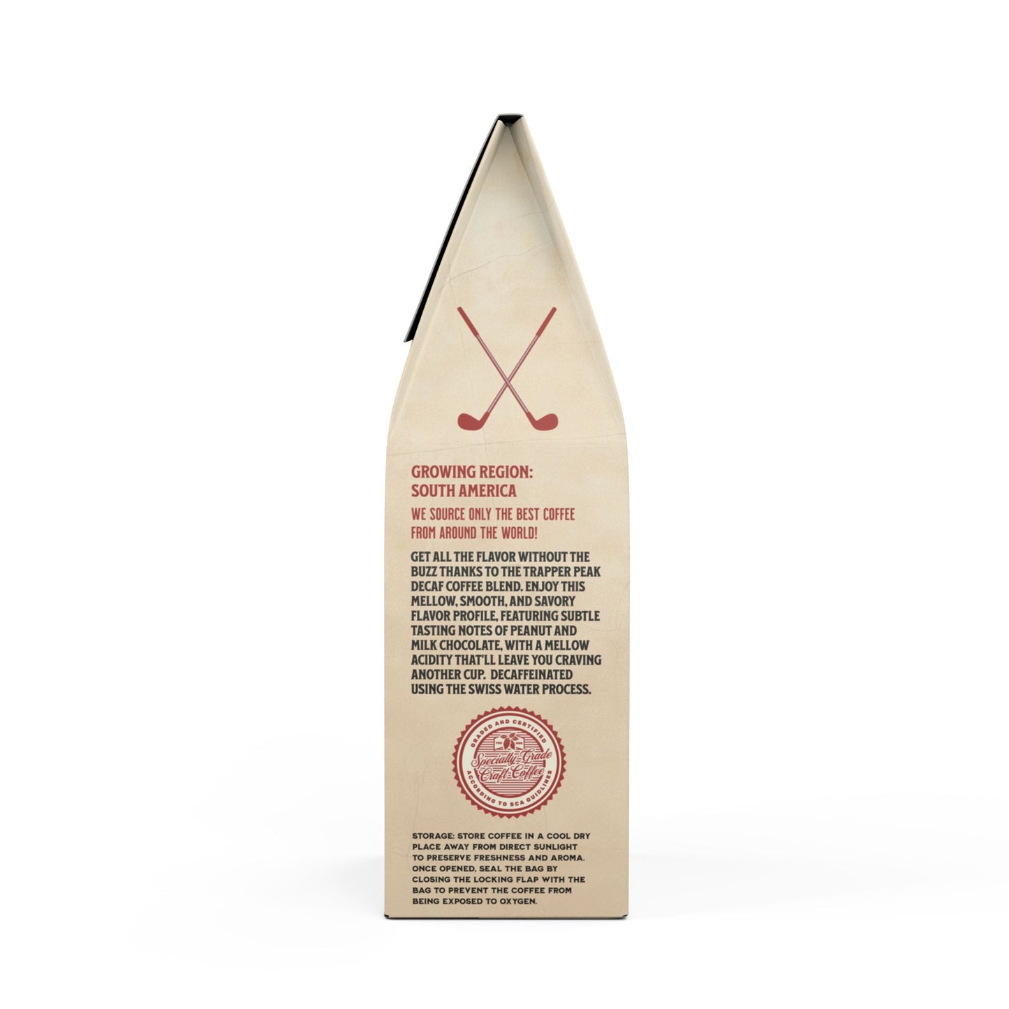 Trapper Peak Decaf Coffee Blend For The Golfer (Medium Roast)