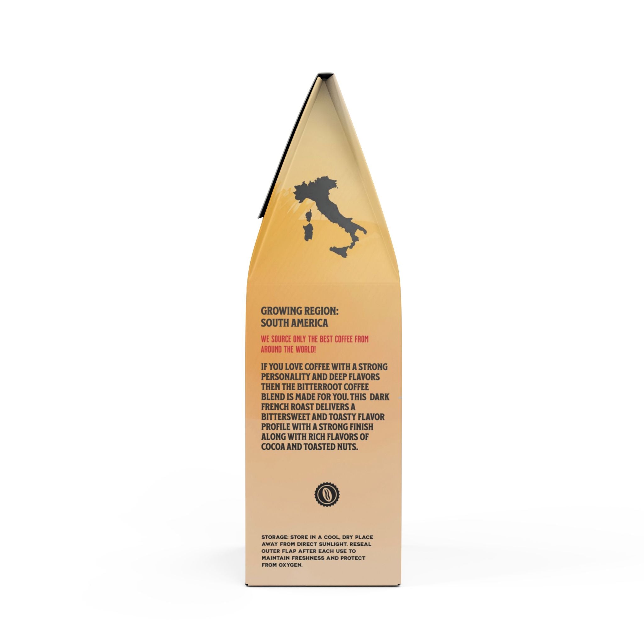 Bitterroot Blend Italy Design (Dark French Roast)