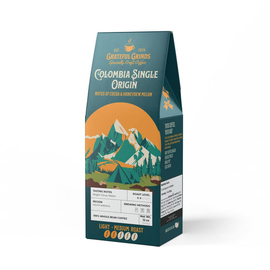 Colombia Single Origin Coffee Hiking Design (Light-Medium Roast)