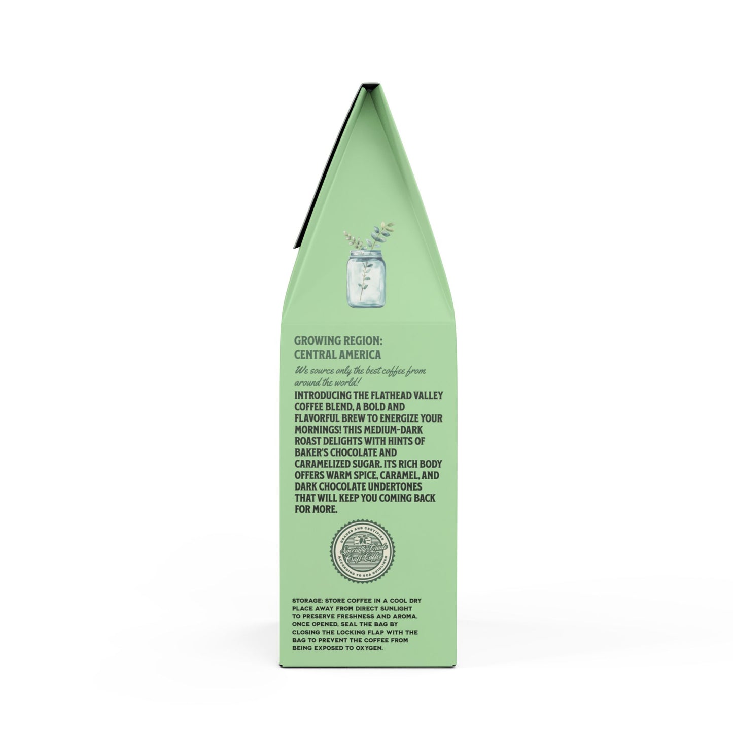 Personalized Flathead Valley For The Gardener (Medium-Dark Roast)