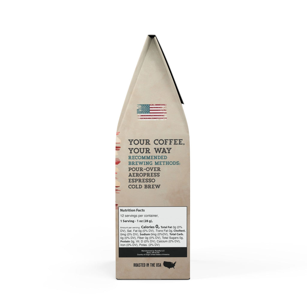 Signature High Lakes Coffee Blend  - Patriotic Design (Light Roast)