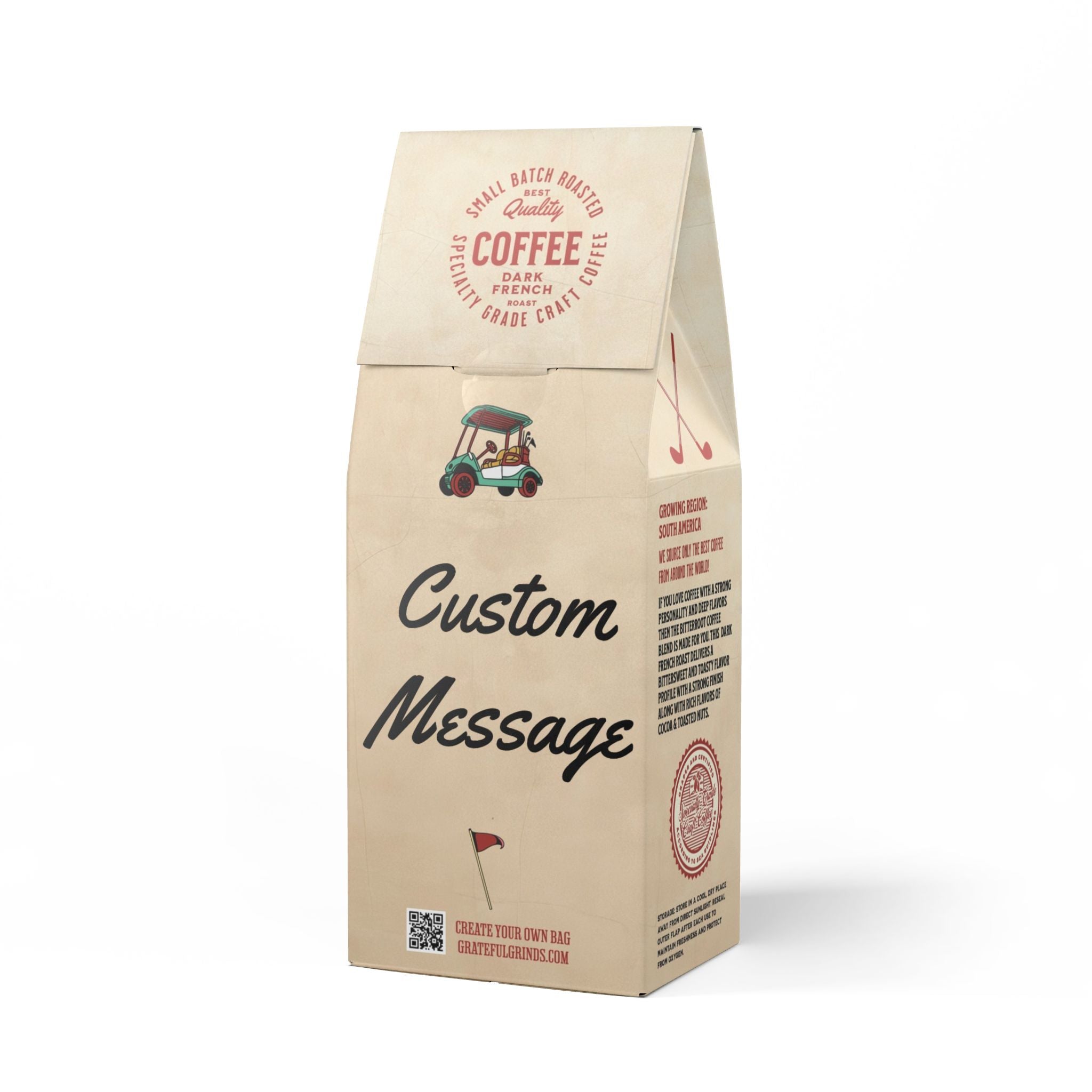 Bitterroot Blend For The Golfer (Dark French Roast)