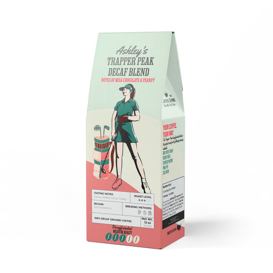 Trapper Peak Decaf Coffee Blend For The Golfer (Medium Roast)