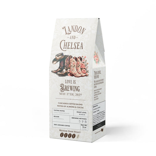 Wedding Favor Cascades Coffee Blend (Medium-Dark Roast)